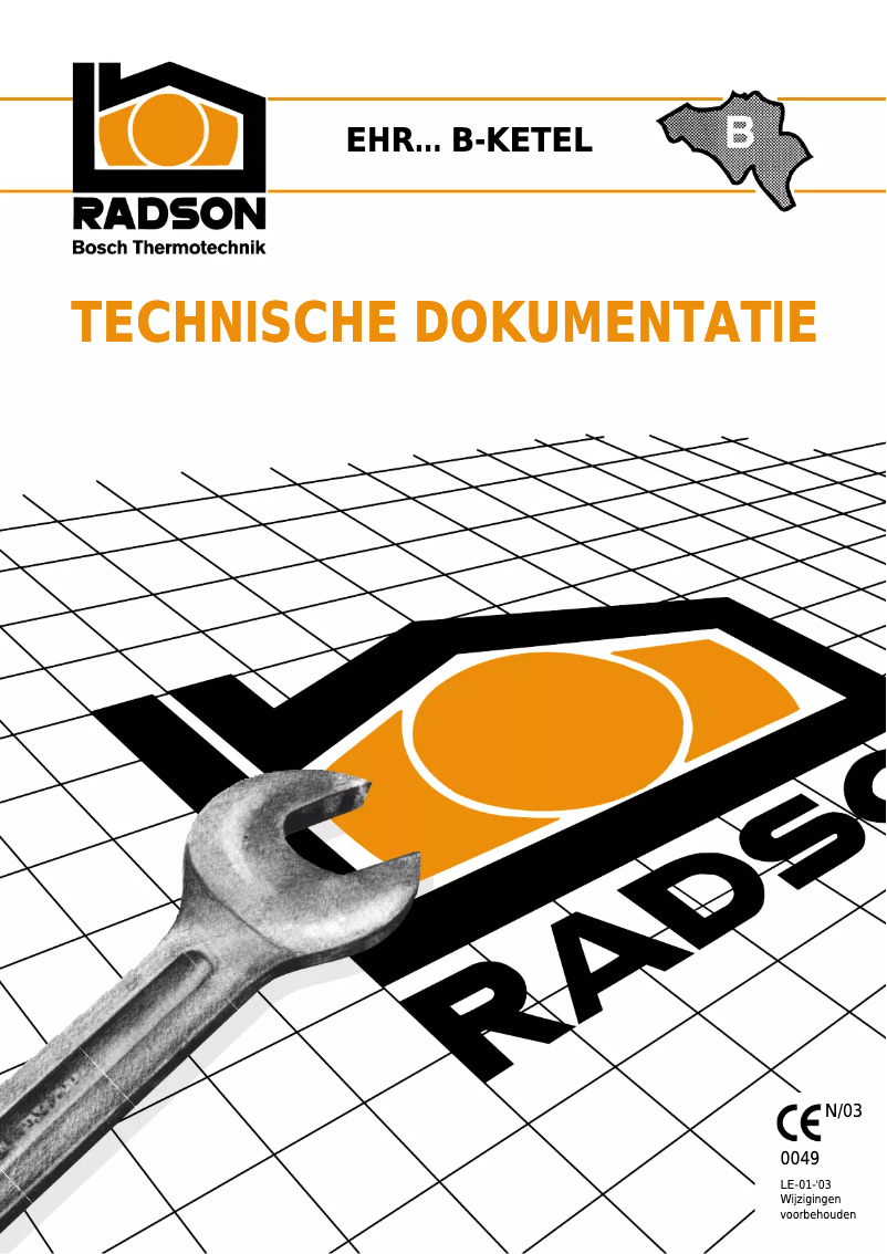 Page n°1 - Manuel utilisateur Junkers EHR 280 B