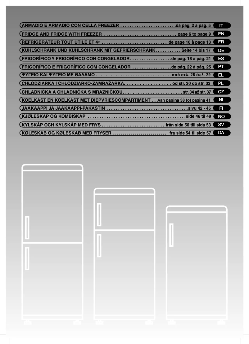 Page 1 de la notice Manuel utilisateur Candy CBL 150 AG