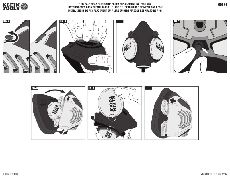 Página 1 del manual Manual de usuario Klein Tools 60554