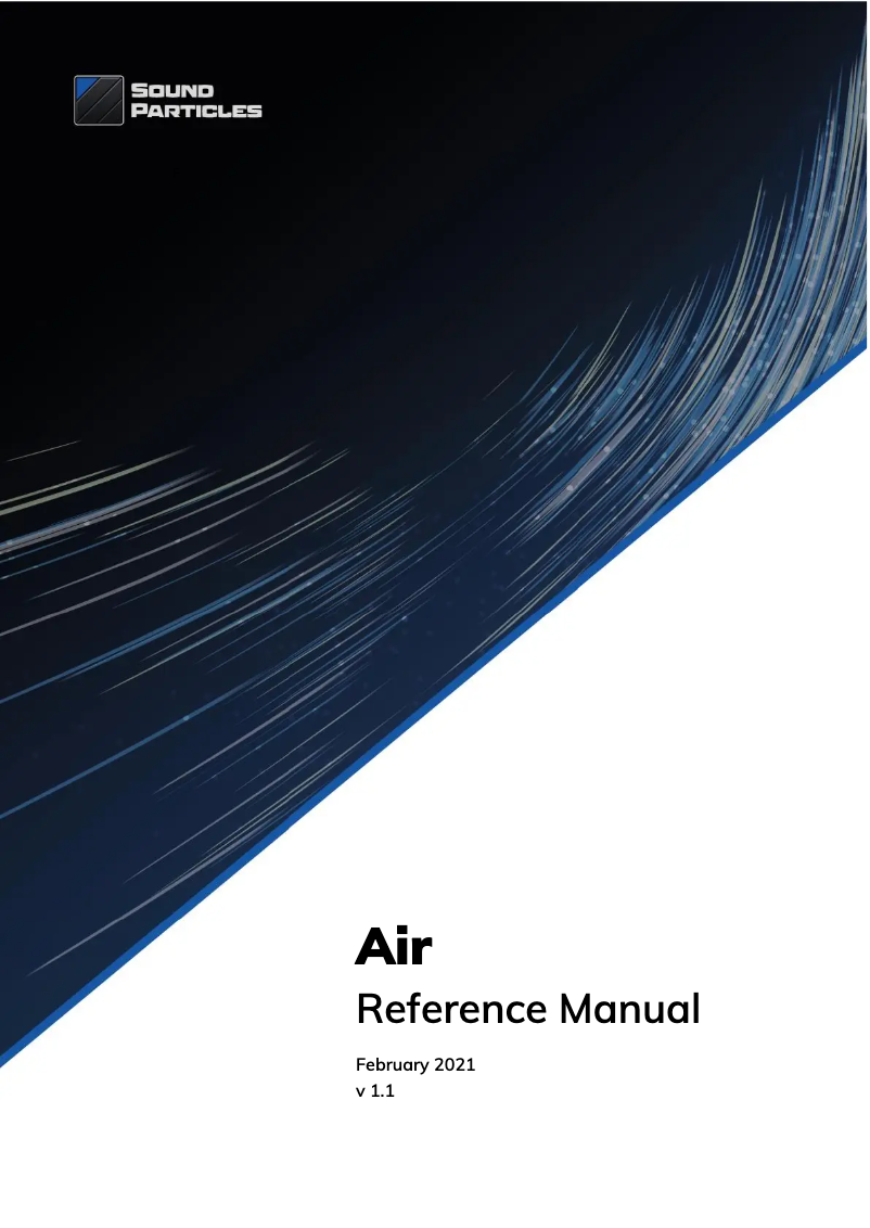 Image de la première page du manuel de l'appareil Air