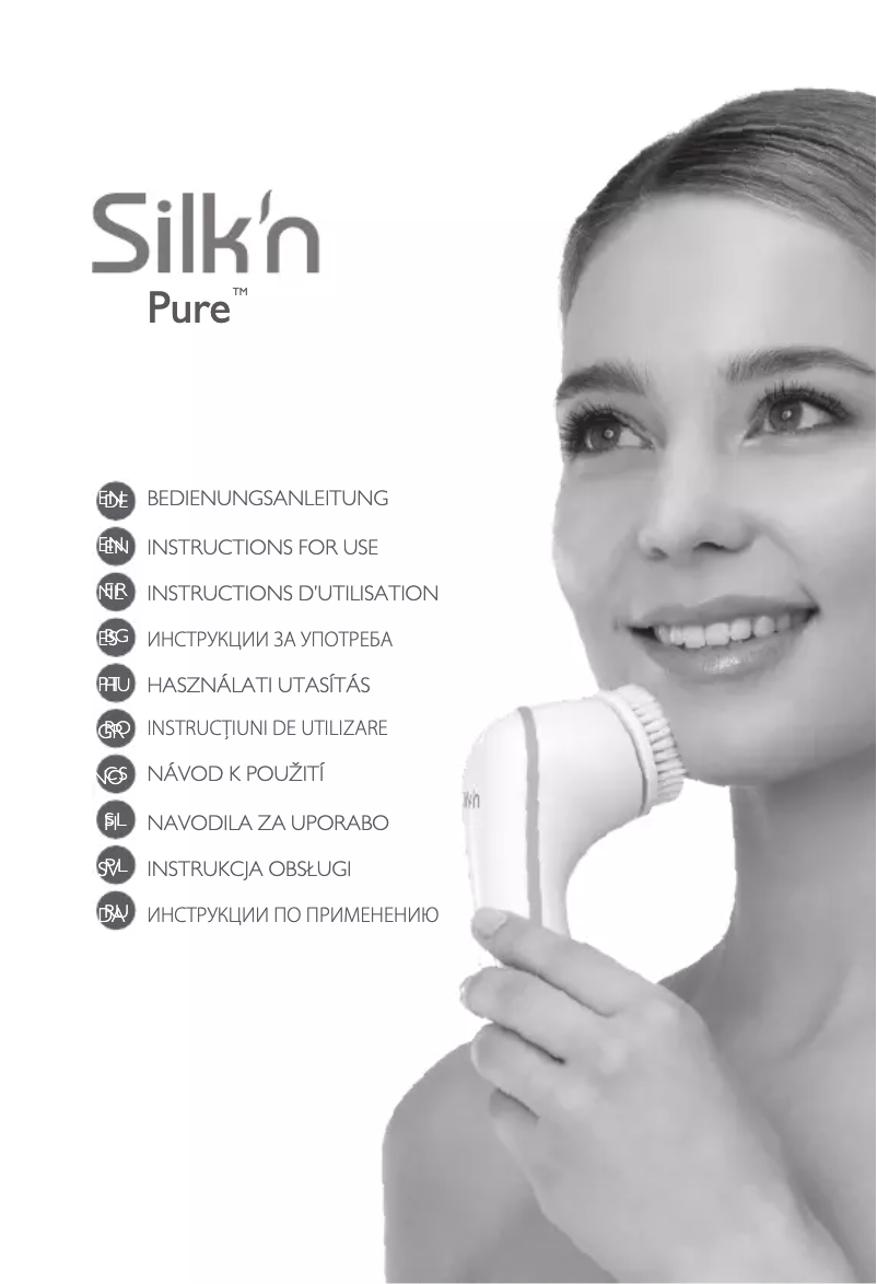 Page 1 de la notice Manuel utilisateur Silk'n SCPB1P