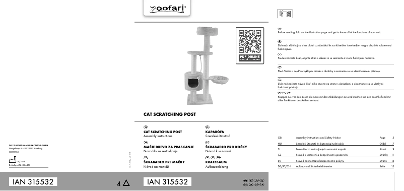 Página 1 del manual Manual de usuario Zoofari IAN 315532