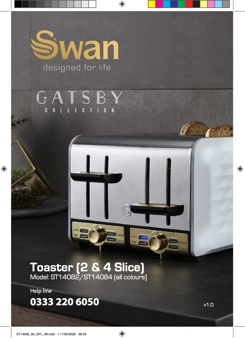 Page 1 de la notice Manuel utilisateur Swan Gatsby ST14084