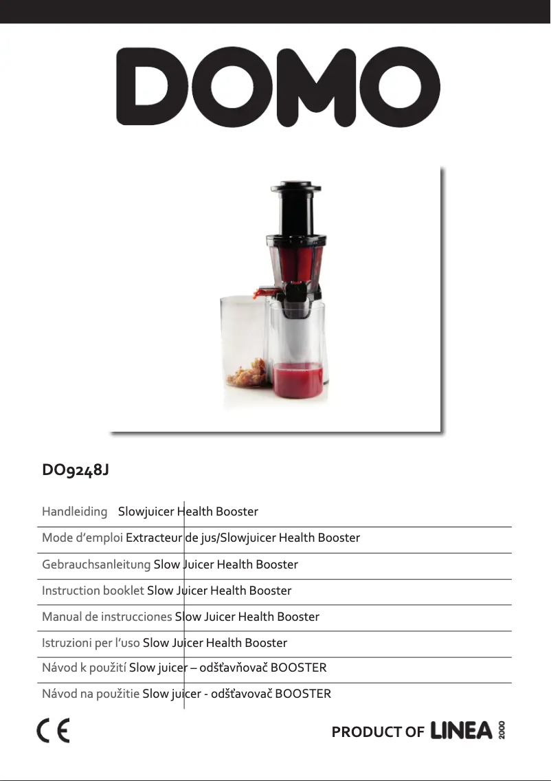 Page n°1 - Manuel utilisateur Domo DO9248J