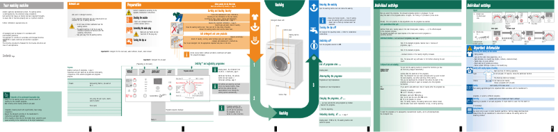 Page 1 de la notice Manuel utilisateur Bosch WAE2437FBY