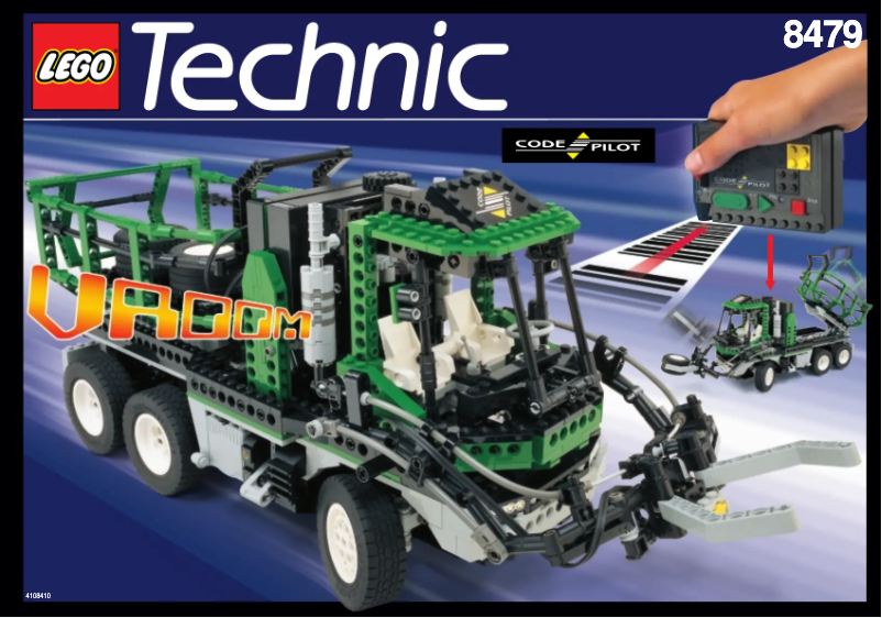 Página 1 del manual Manual de usuario Lego Technic 8479