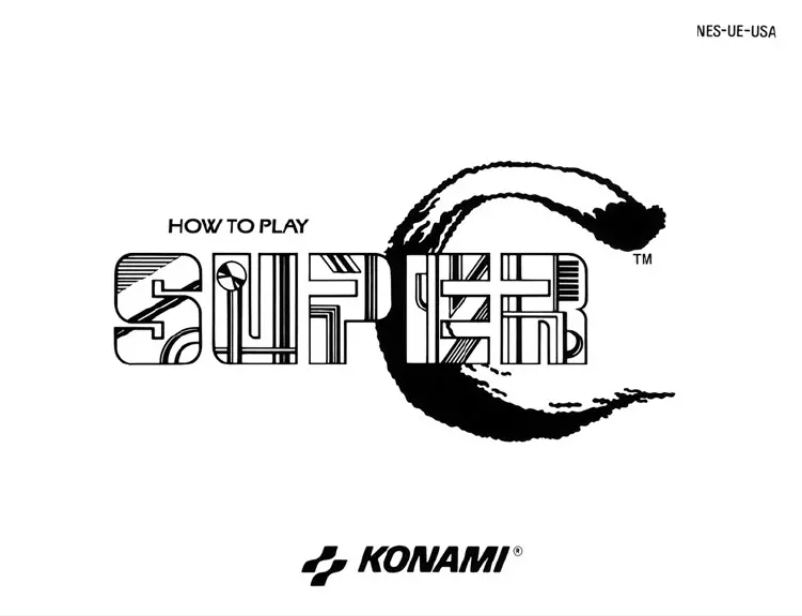 Page 1 de la notice Manuel utilisateur Nintendo Super C (NES)