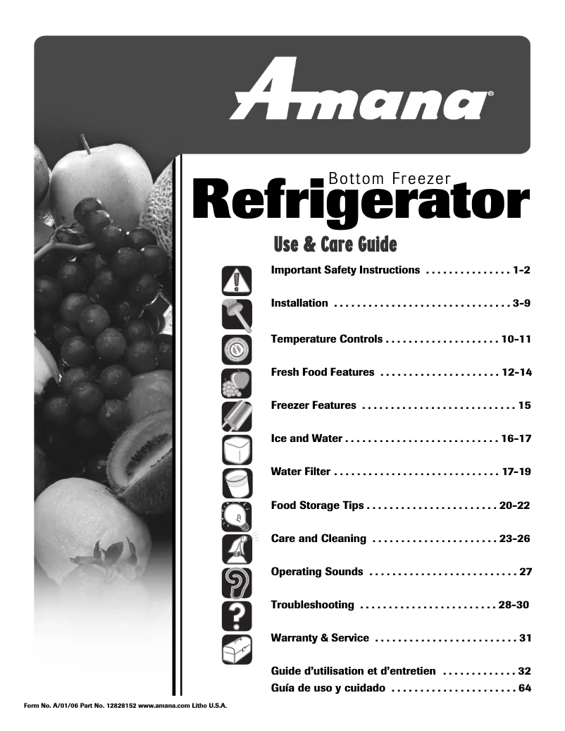 Image de la première page du manuel de l'appareil ABB2221FEB