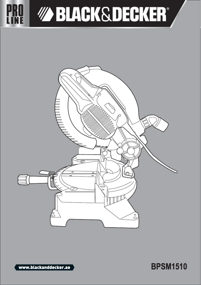Image de la première page du manuel de l'appareil BPSM1510