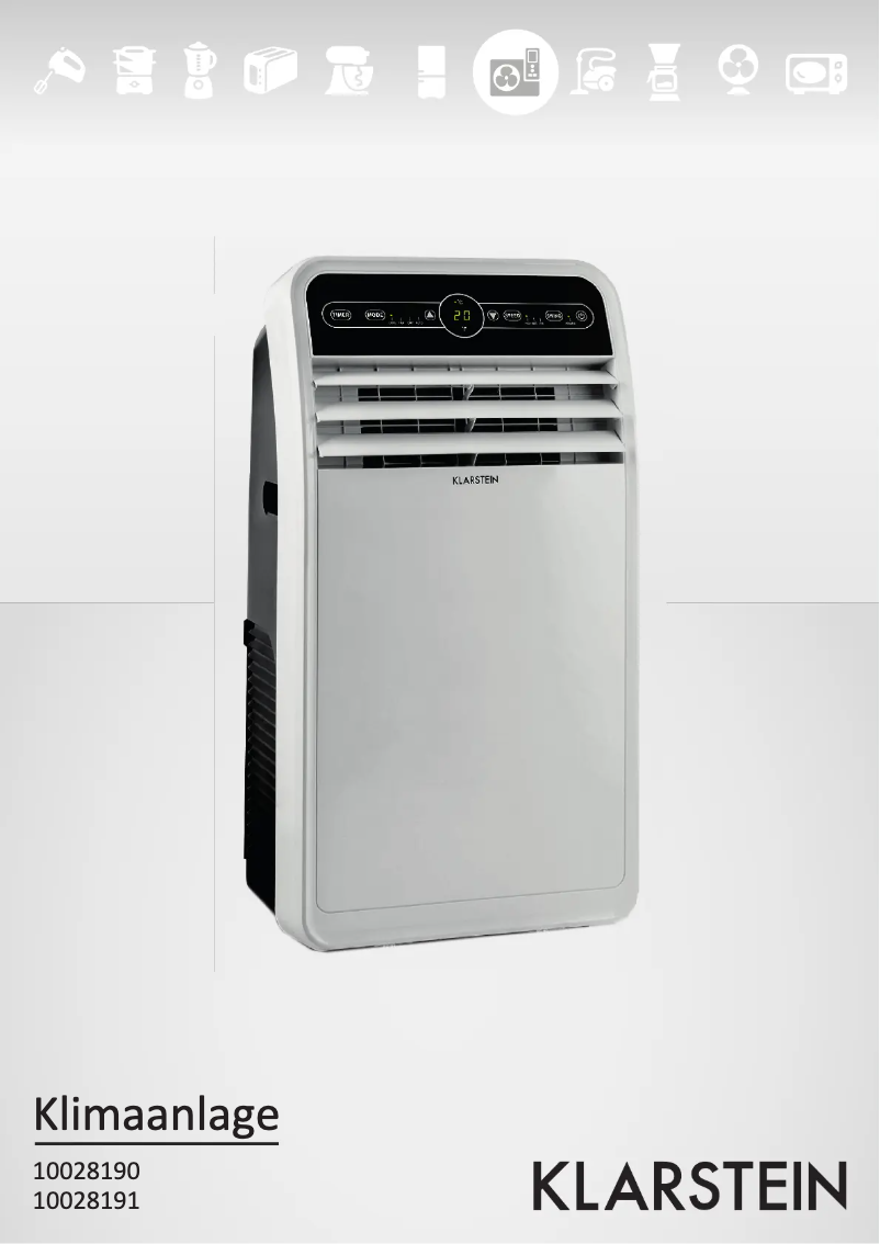 Página 1 del manual Manual de usuario Klarstein Metrobreeze 9 New York City