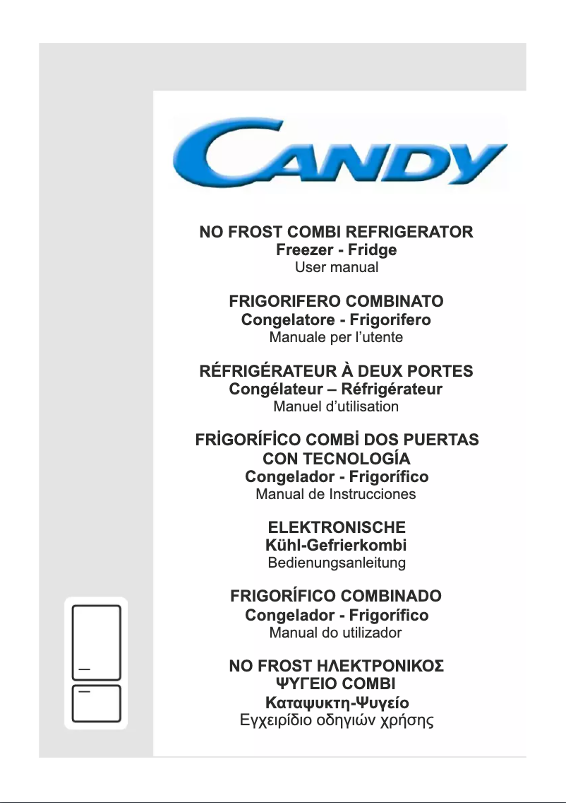 Page n°1 - Manuel utilisateur Candy CVS 6182WBA