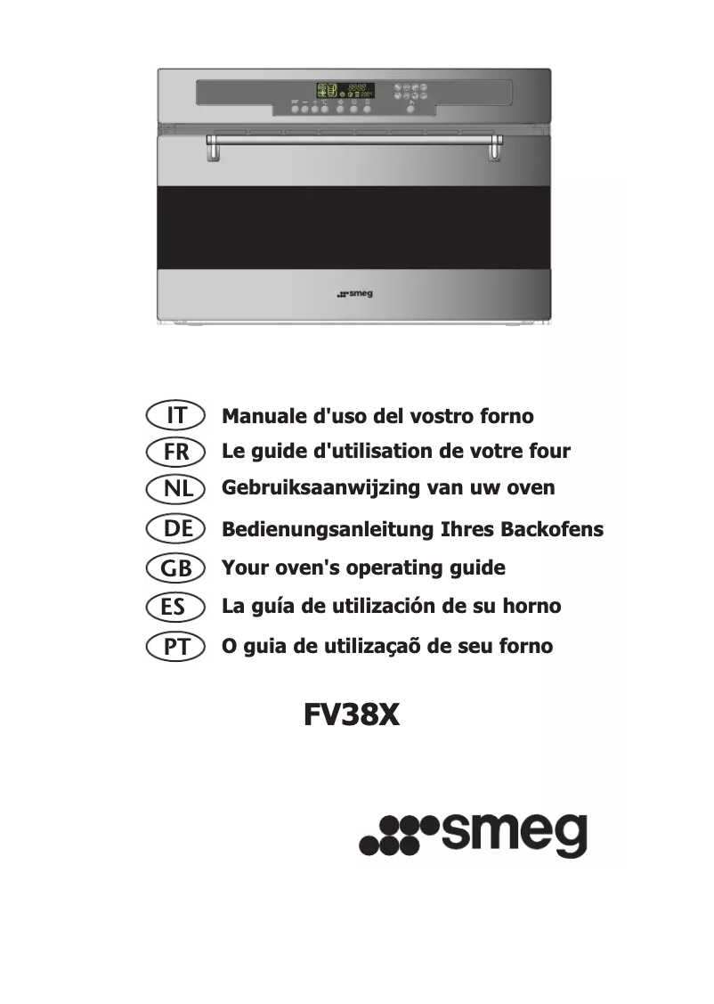 Page n°1 - Manuel utilisateur Smeg FV38X