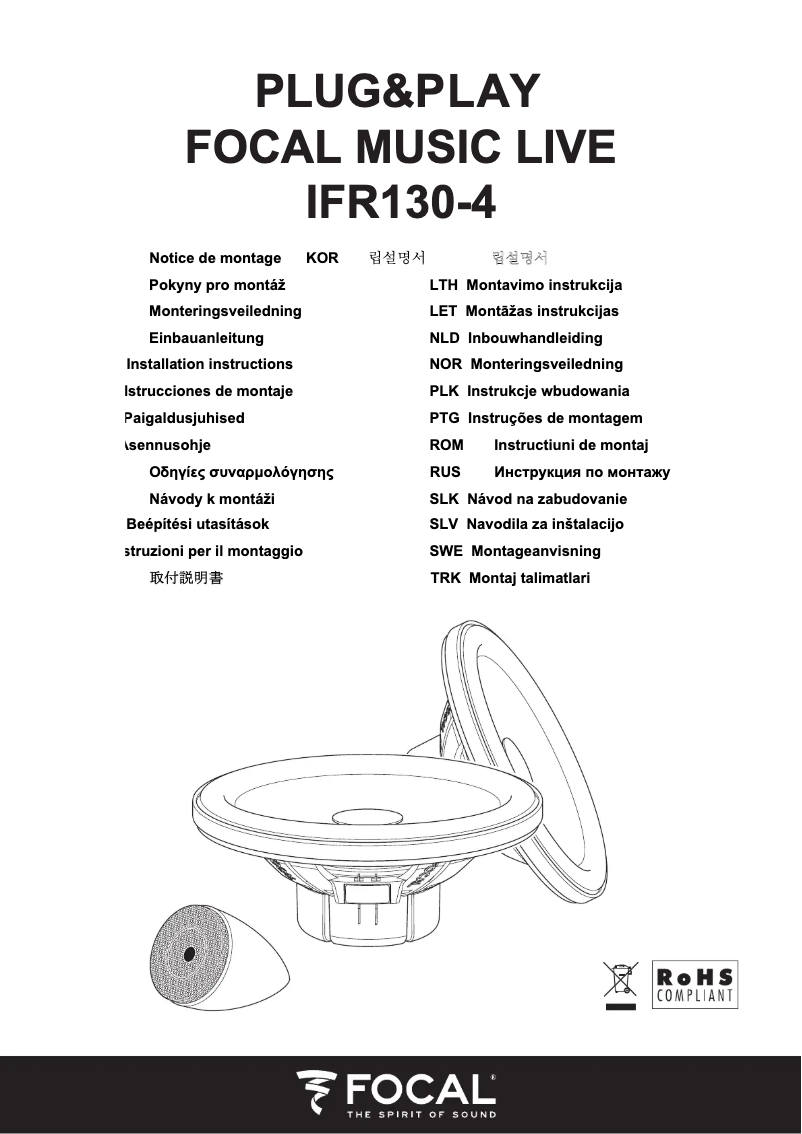 Imagen de la primera página del manual del dispositivo IFR 130-4