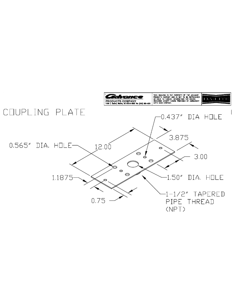 Página 1 del manual Manual de usuario Da-Lite A304