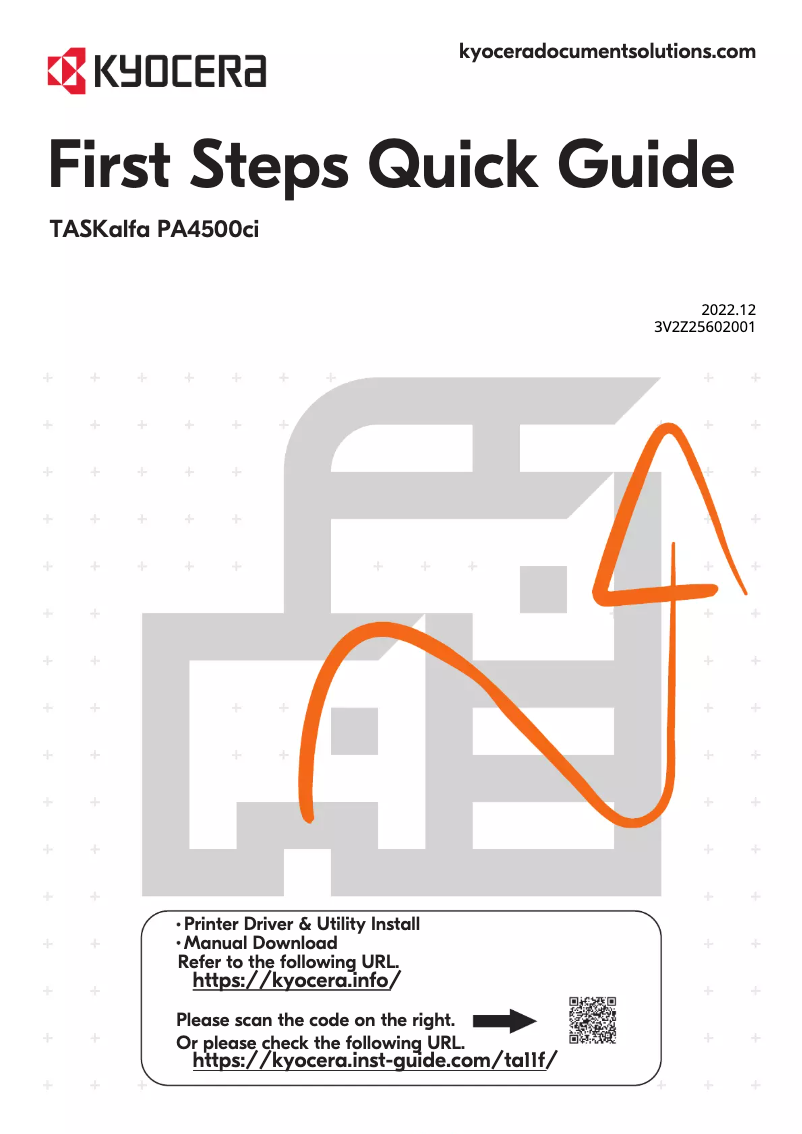 Page n°1 - Manuel utilisateur Kyocera TASKalfa PA4500ci