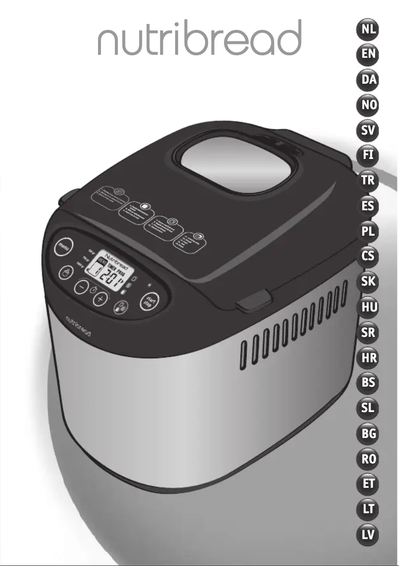 Page n°1 - Manuel utilisateur Tefal Nutribread PF311