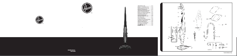 Page 1 de la notice Manuel utilisateur Hoover Steam Capsule 2in1 CA2IN1P 011