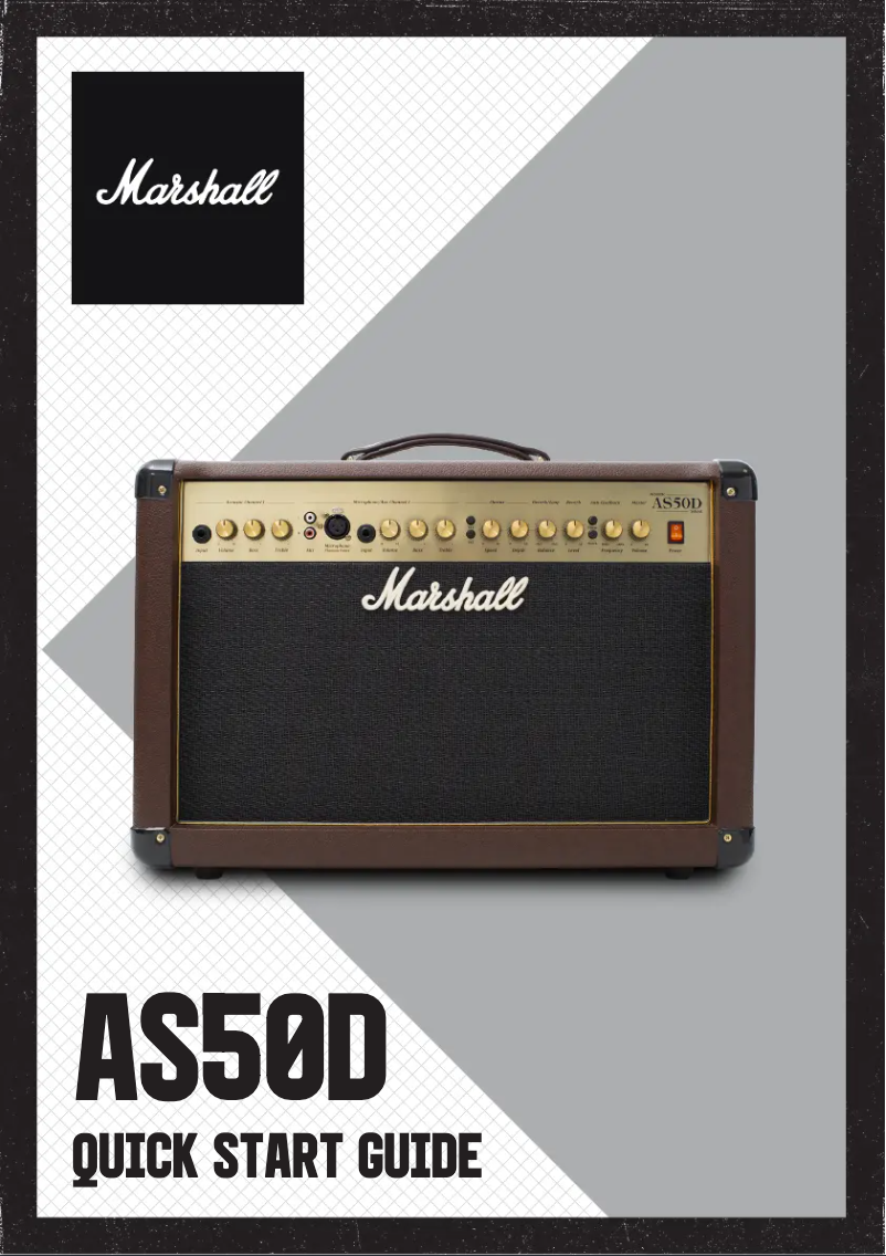 Image de la première page du manuel de l'appareil AS50D