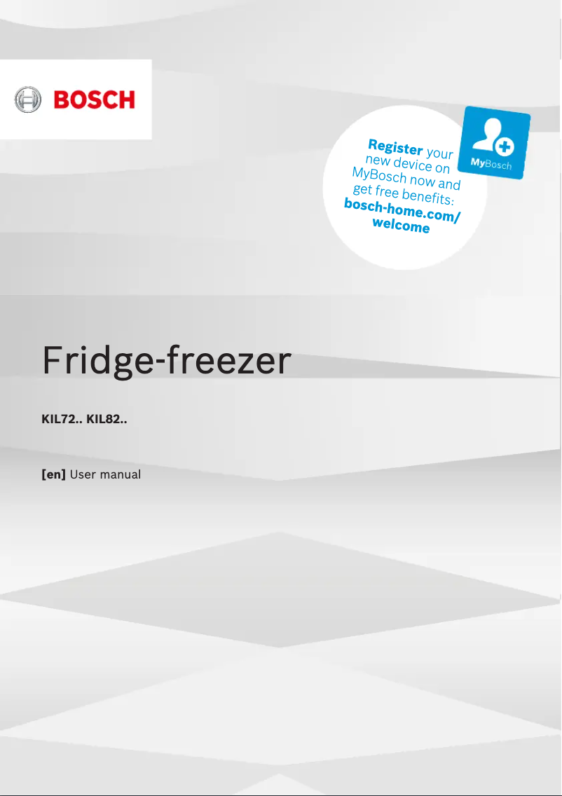 Image de la première page du manuel de l'appareil KIL82AFF0G