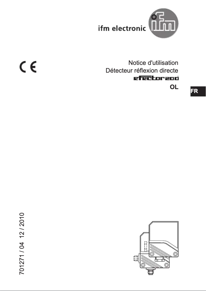 Image de la première page du manuel de l'appareil OL0005