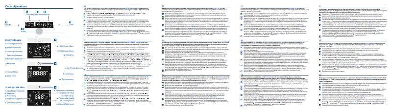 Page 1 de la notice Manuel utilisateur Haier HWO45NM6FXB1Q