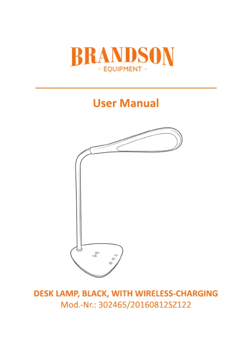 Page n°1 - Manuel utilisateur Brandson 302465