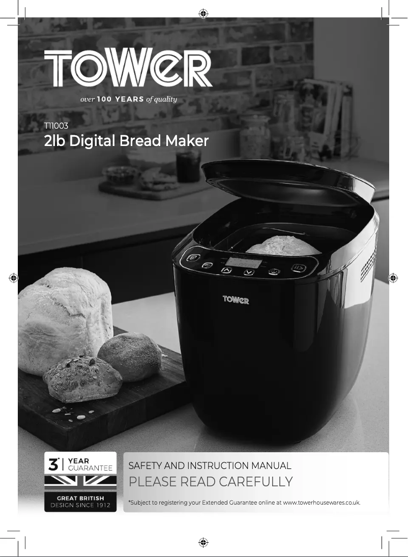 Image de la première page du manuel de l'appareil T11003