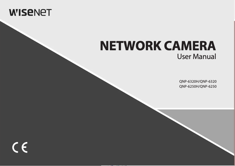 Page 1 de la notice Manuel utilisateur Hanwha QNP-6320