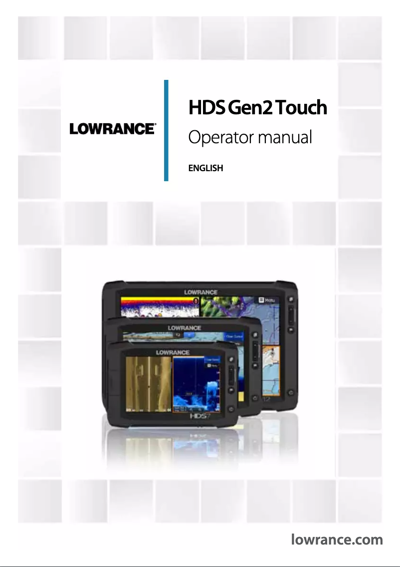 Image de la première page du manuel de l'appareil HDS-12 Gen2 Touch