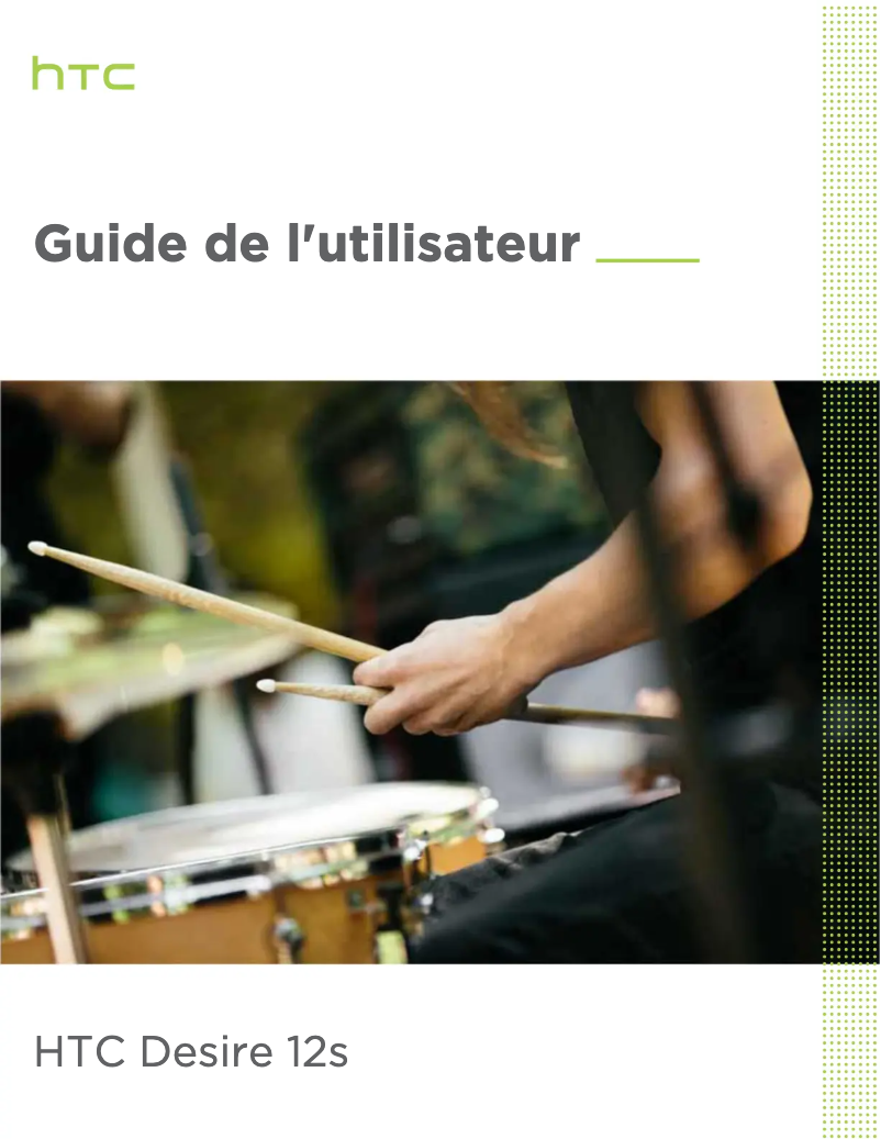 Page n°1 - Manuel utilisateur HTC Desire 12s
