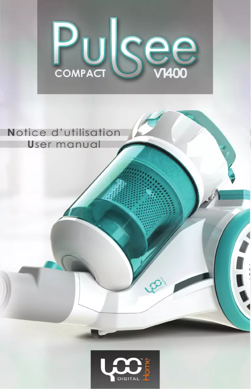 Page 1 de la notice Manuel utilisateur YooDigital Pulsee Compact V1400
