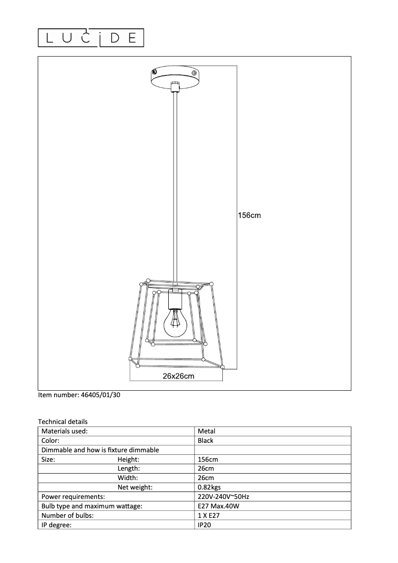 Image de la première page du manuel de l'appareil Edgar 46405/01/30