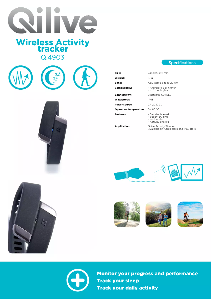 Imagen de la primera página del manual del dispositivo Q.4903