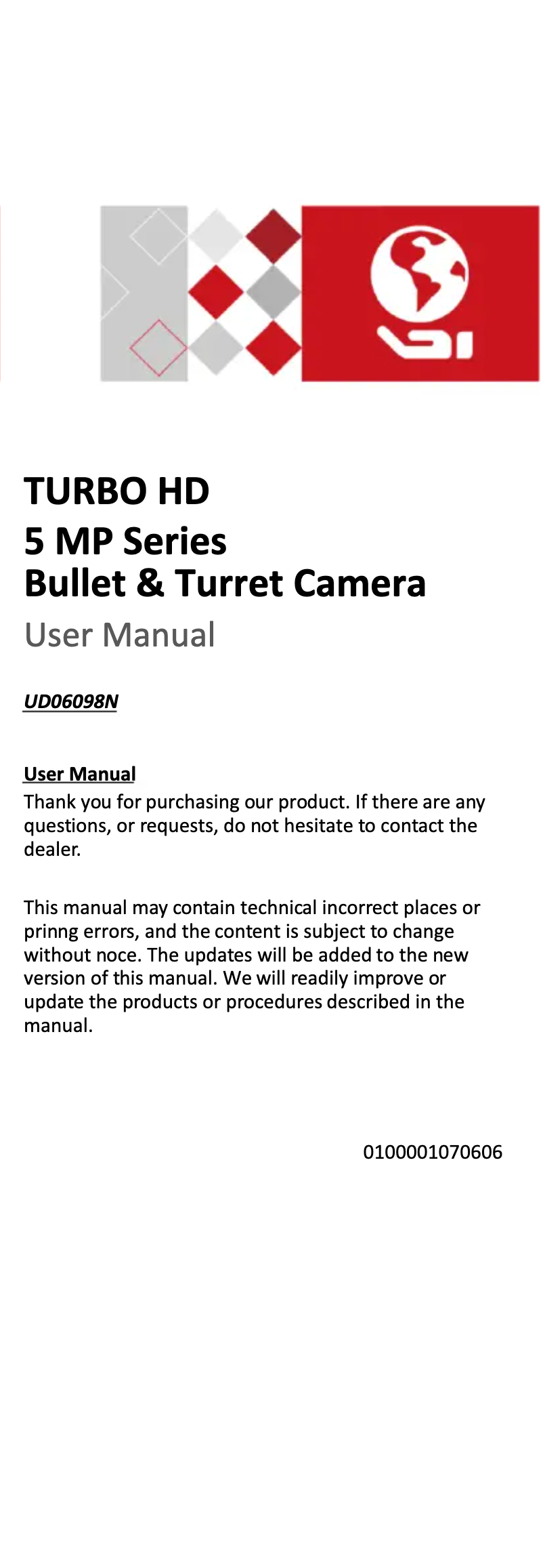 Image de la première page du manuel de l'appareil CMHT1752-28