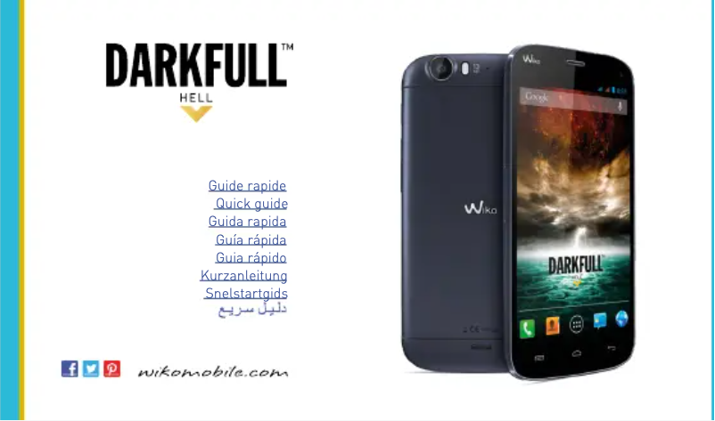Image de la première page du manuel de l'appareil Darkfull