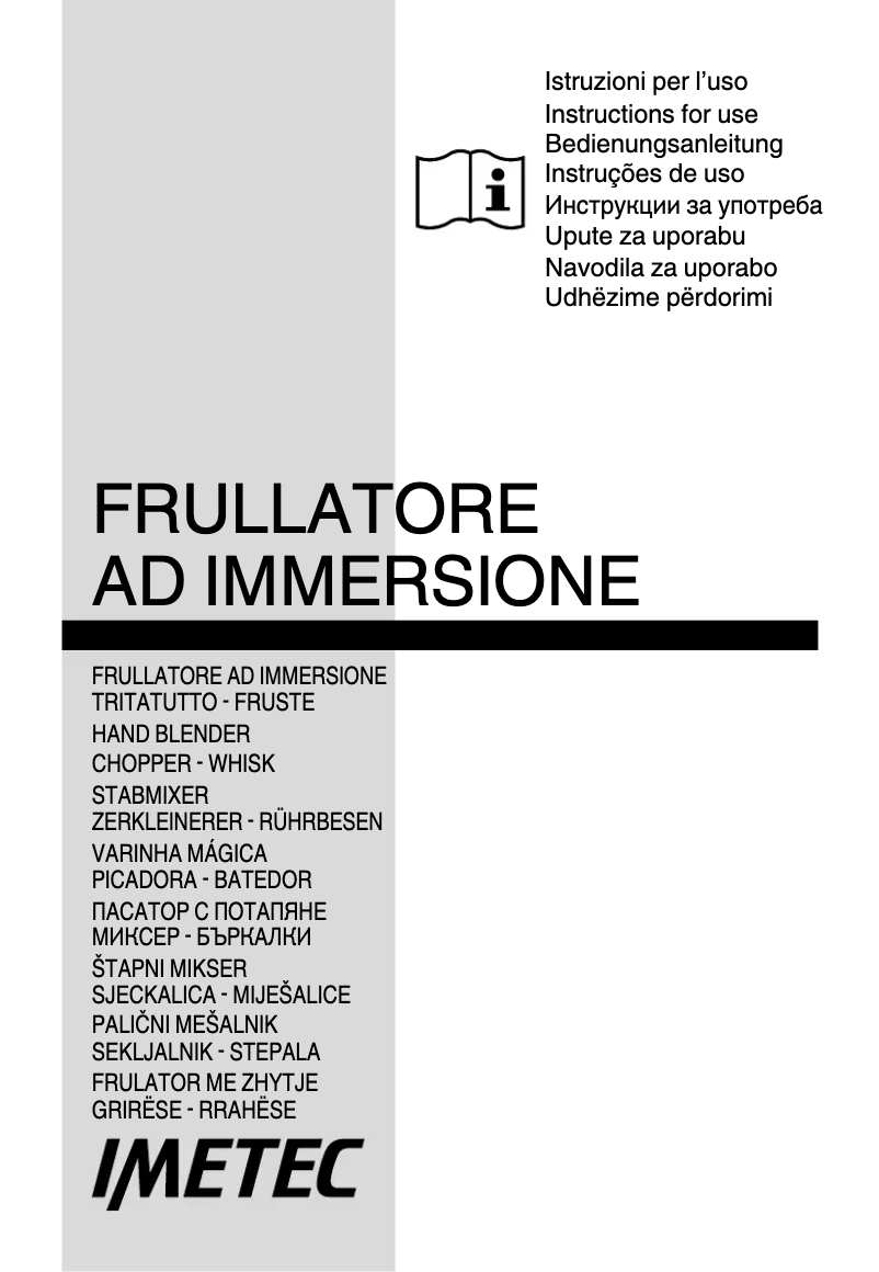 Image de la première page du manuel de l'appareil HB 2000