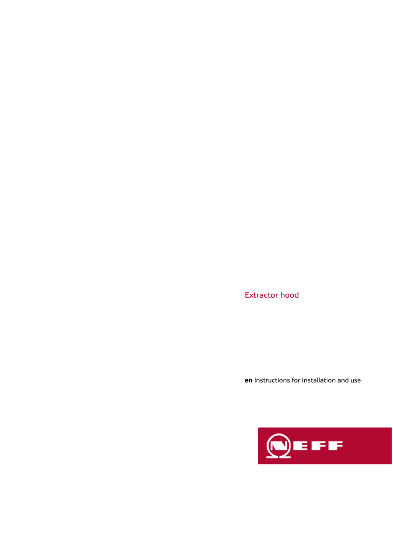 Page n°1 - Manuel utilisateur Neff D79SR22N0B