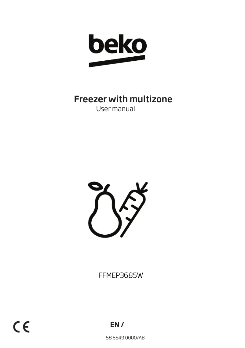 Page n°1 - Mode d'emploi Beko FFMEP3685W