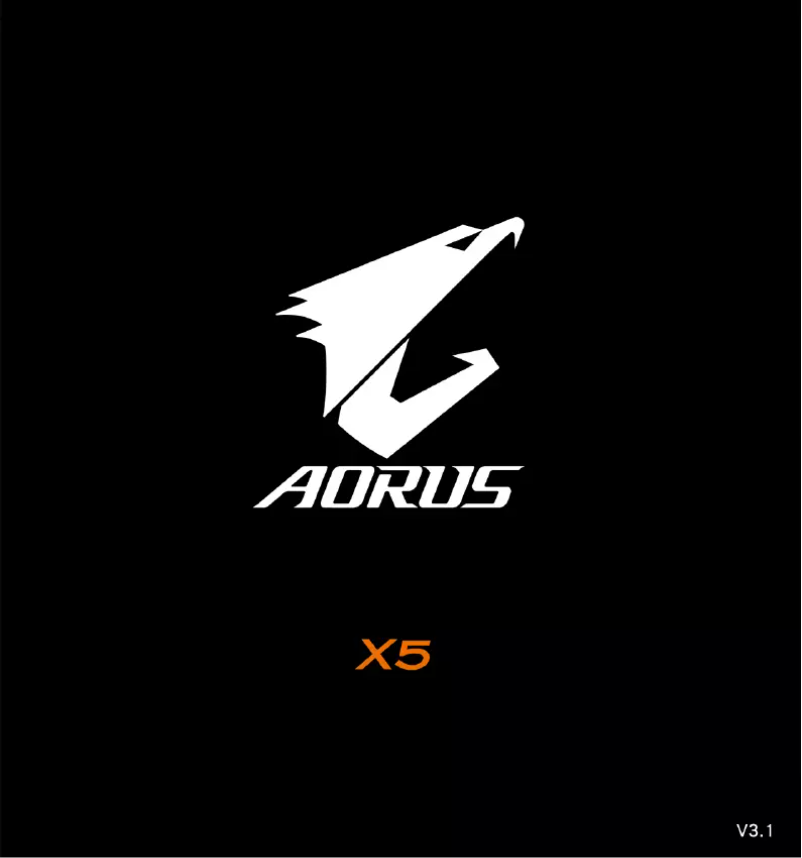 Page n°1 - Manuel utilisateur AORUS X5S v5-CF1