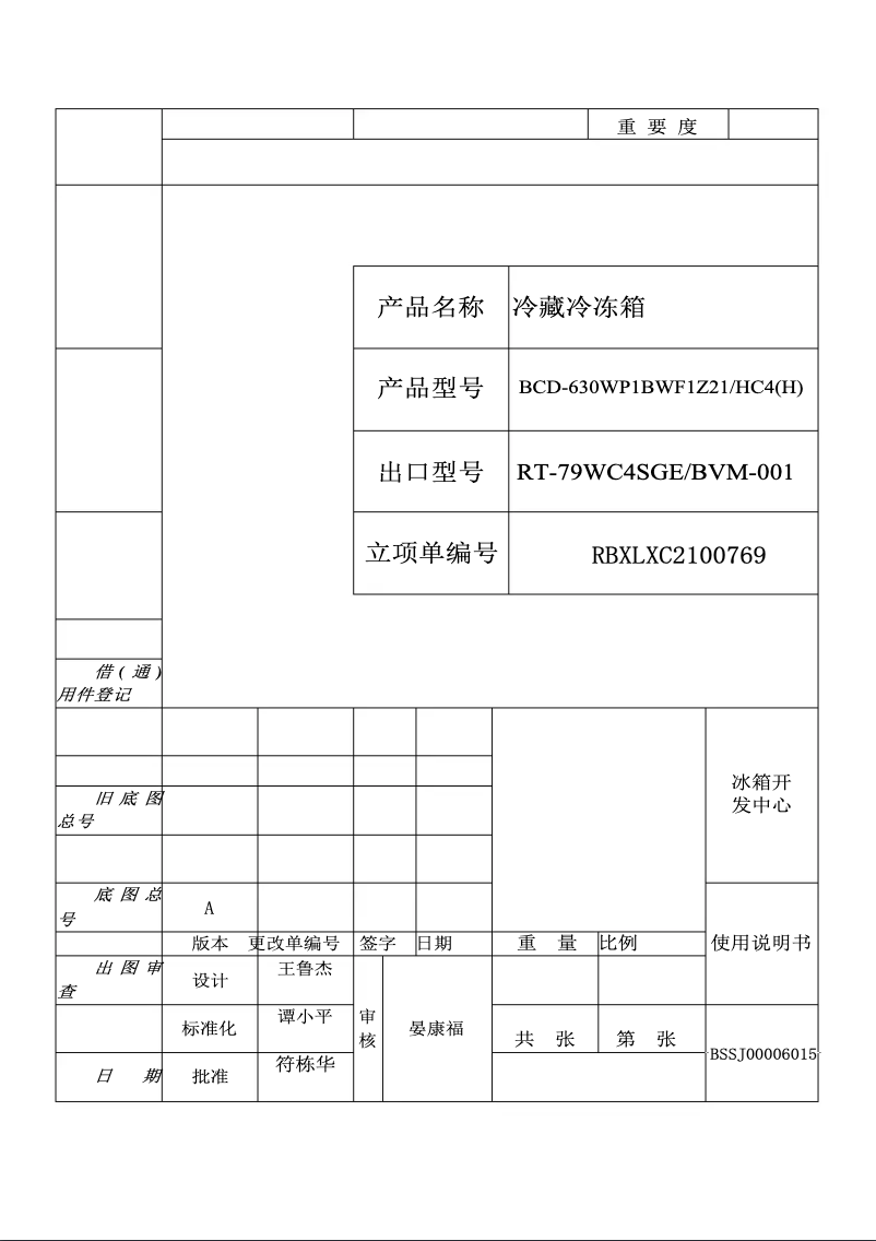 Page 1 de la notice Manuel utilisateur Hisense HRFD634BW
