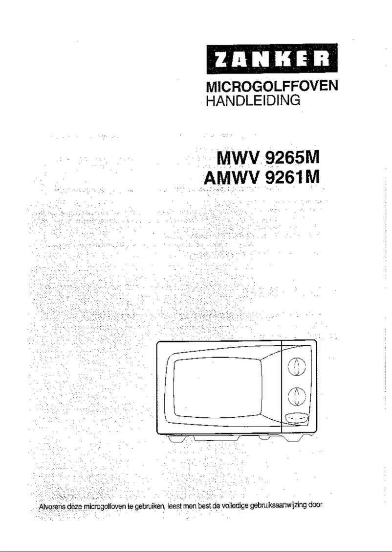 Image de la première page du manuel de l'appareil Mwv 9265 m