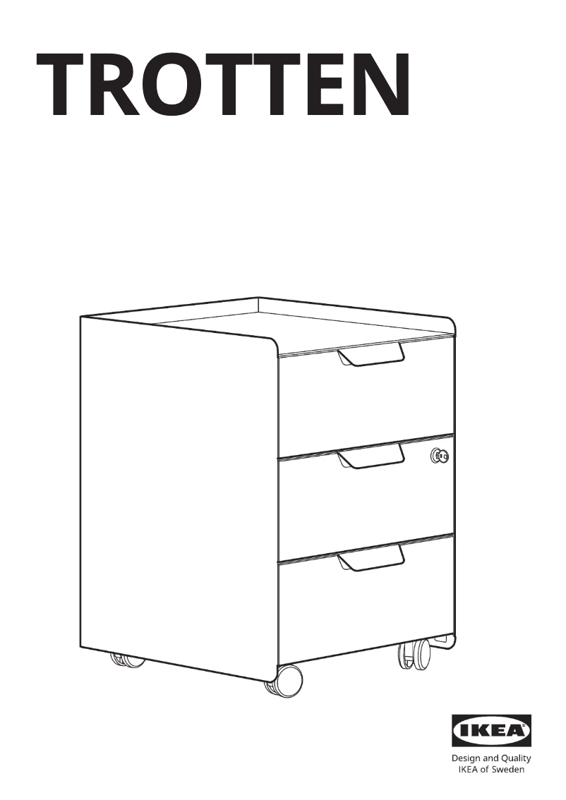 Image de la première page du manuel de l'appareil TROTTEN 804.850.98