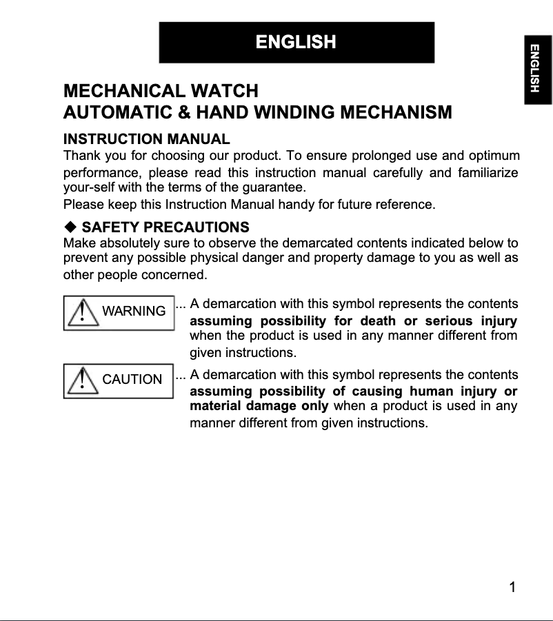Página 1 del manual Manual de usuario ORIENT Contemporary DJ05003W