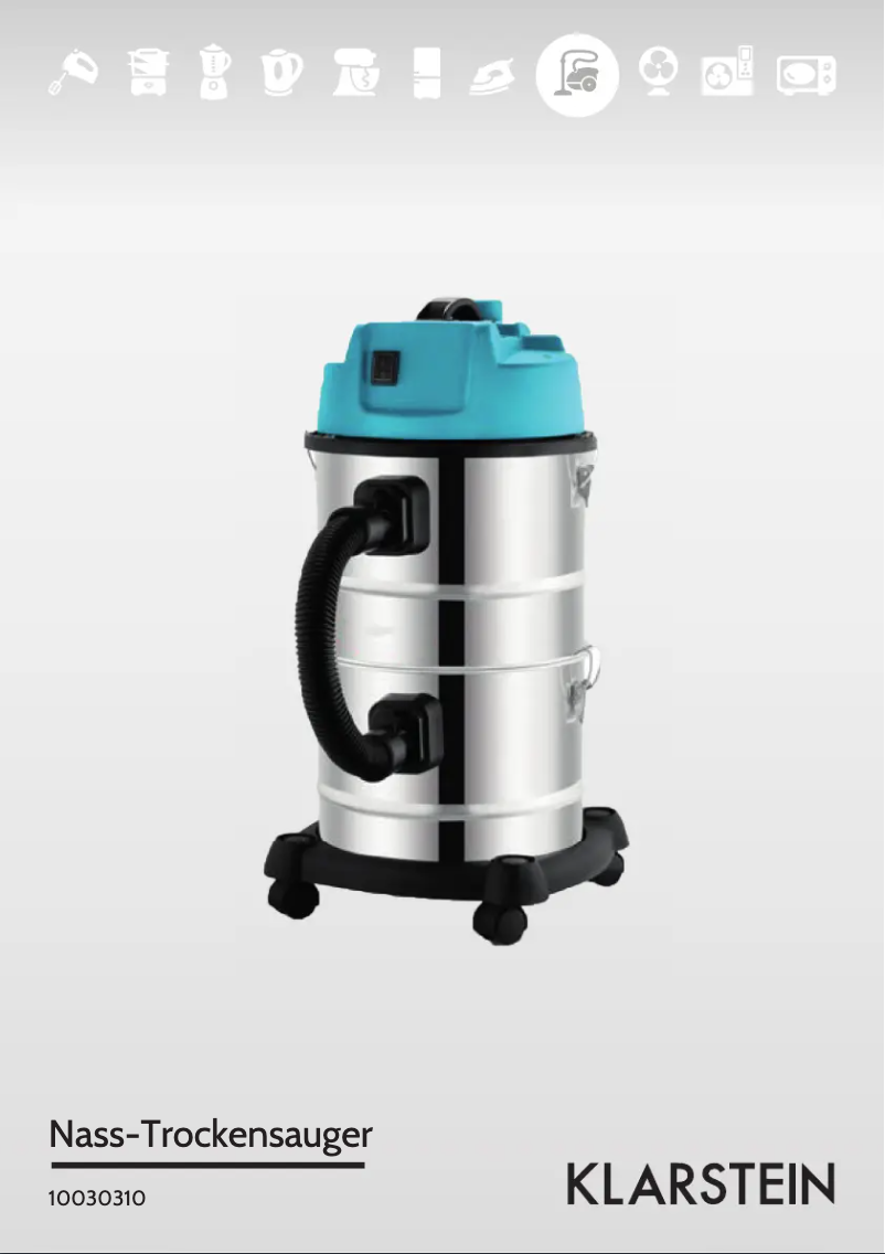 Page 1 de la notice Manuel utilisateur Klarstein 10030310