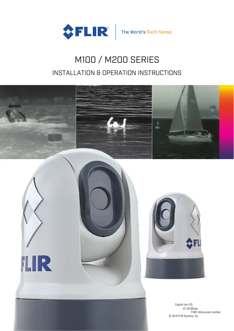 Page 1 de la notice Manuel utilisateur FLIR M132