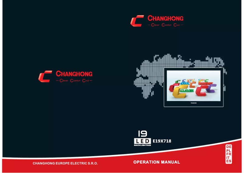 Image de la première page du manuel de l'appareil E19X718