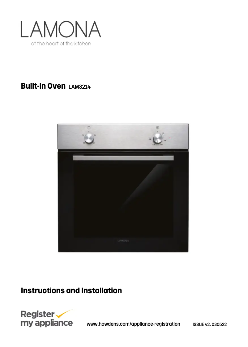 Image de la première page du manuel de l'appareil LAM3214