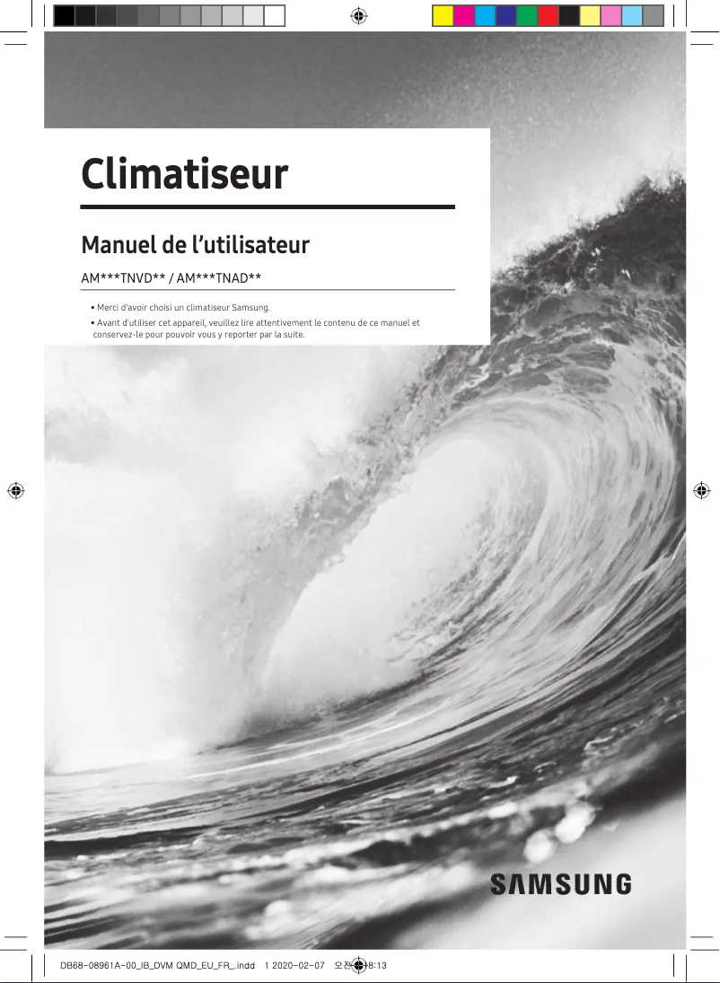 Image de la première page du manuel de l'appareil AM045TNVDKH