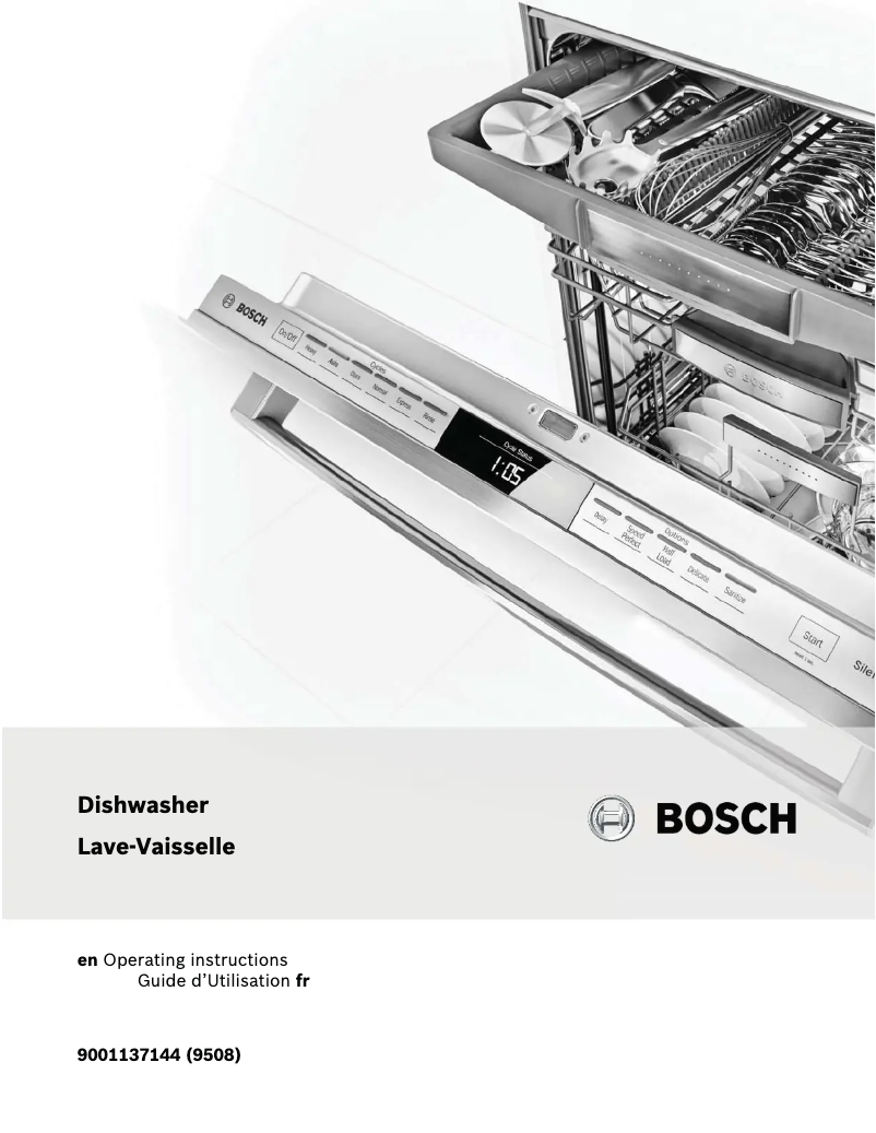 Página 1 del manual Manual de instrucciones Bosch SHX5AV55UC