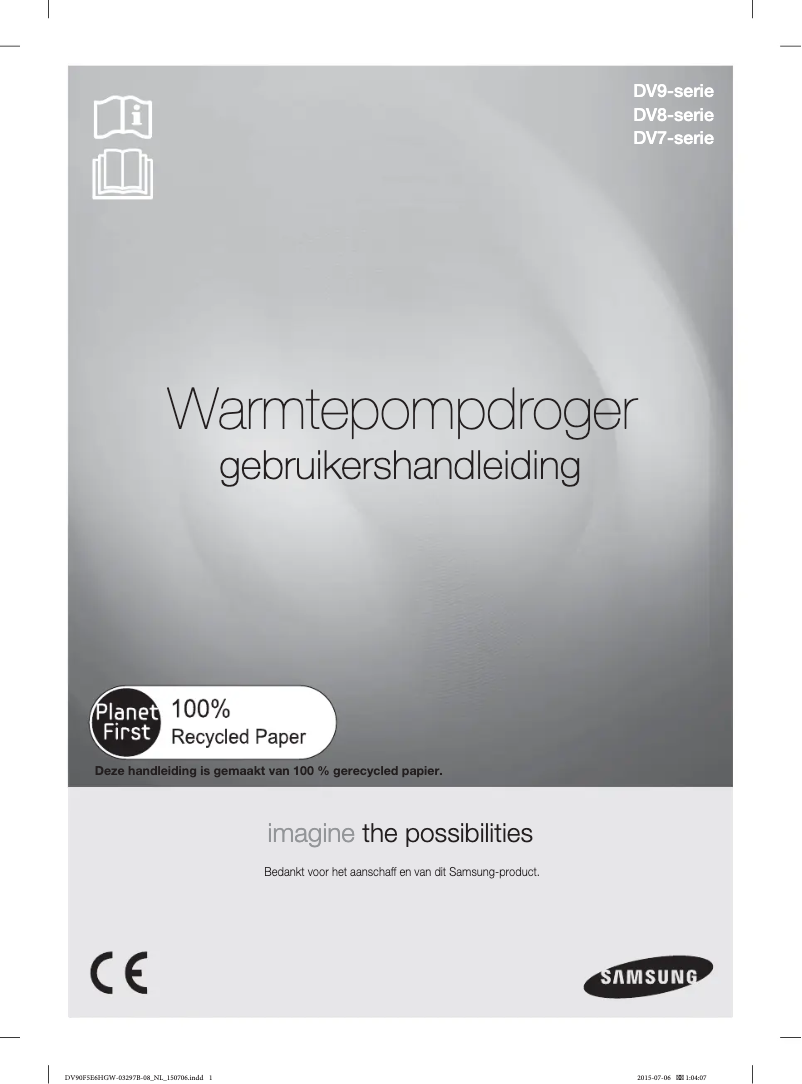 Page n°1 - Manuel utilisateur Samsung DV71F5E0HGW